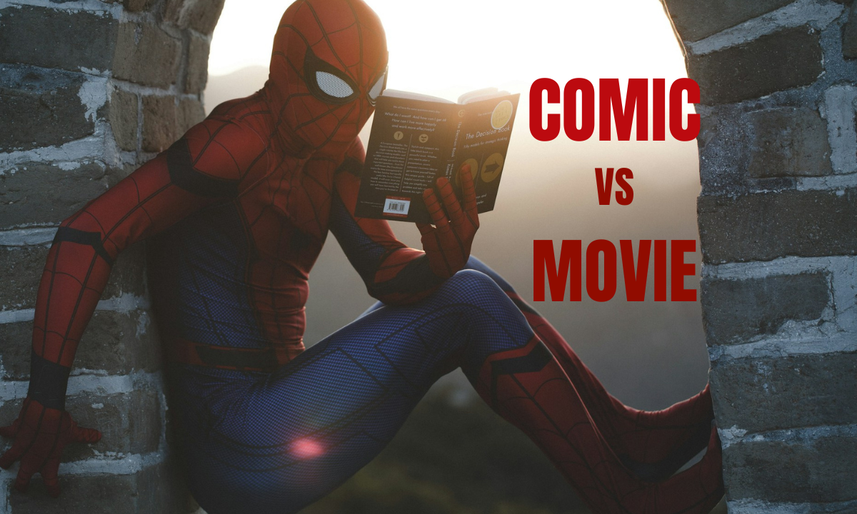 Spider-Man: Brand New Day comics vs. movie comparison highlighting the biggest changes between the 2008 Marvel Comics storyline and the MCU film.