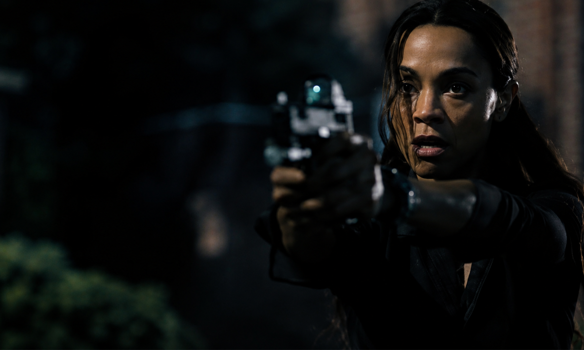 Joe McNamara during a tense scene in Lioness Season 3